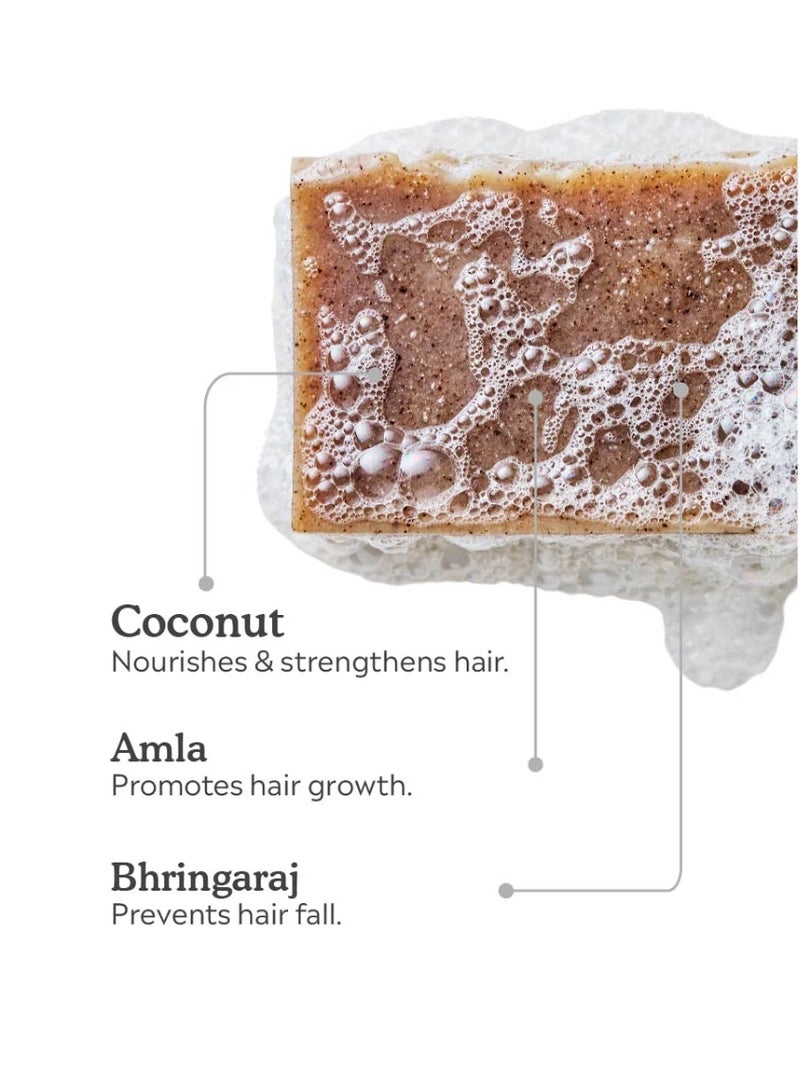 Deyga Coconut Milk Shampoo Bar (130 Grm) Cleanses I Strengthens I Hydrates - Image 3